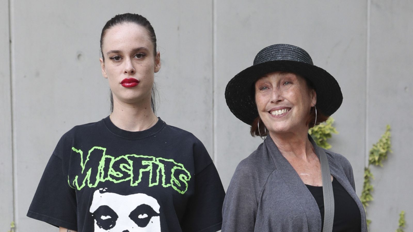 Verónica Forqué y su hija María