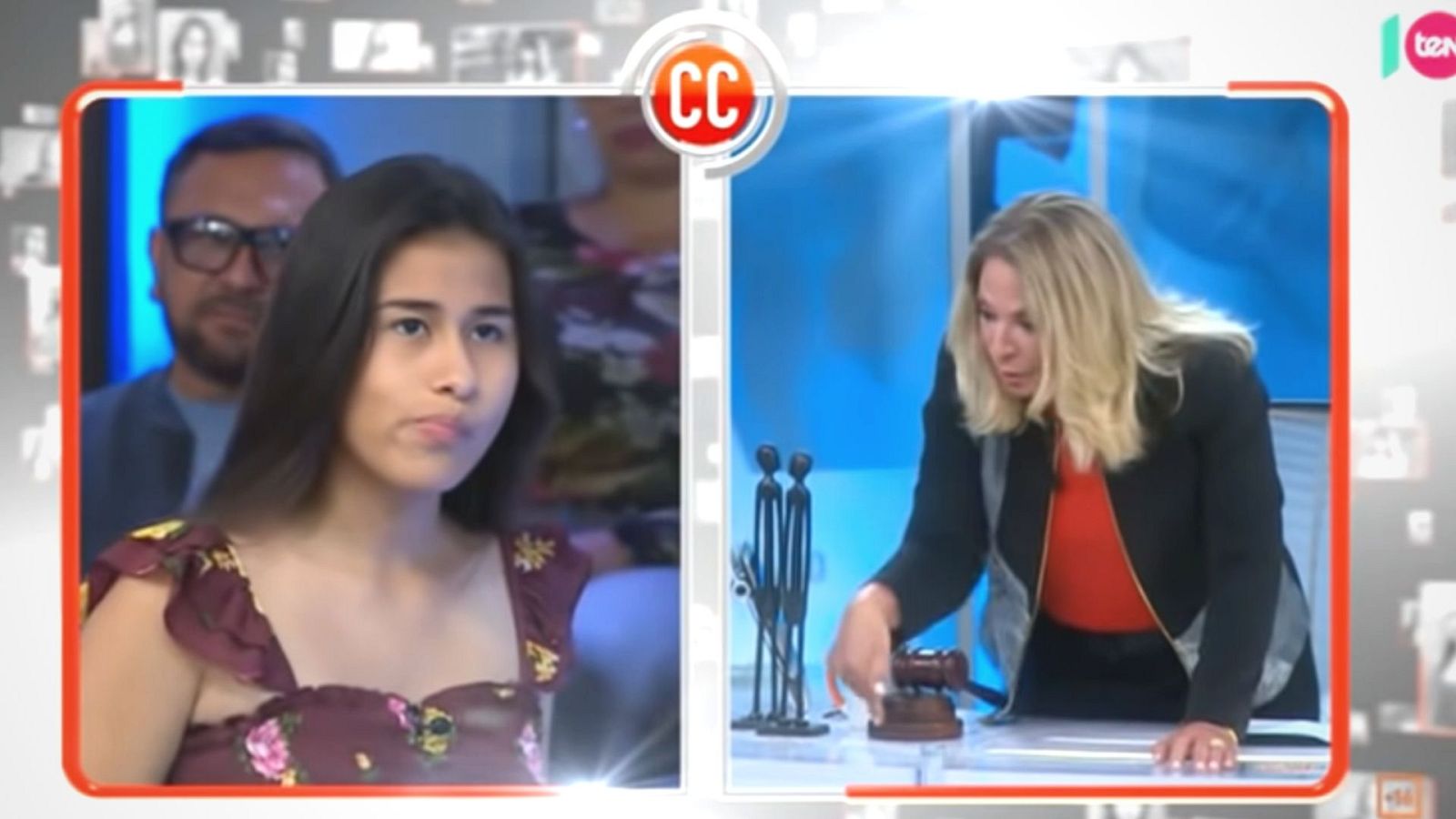 Captura del programa de 'Caso Cerrado' que se hizo viral