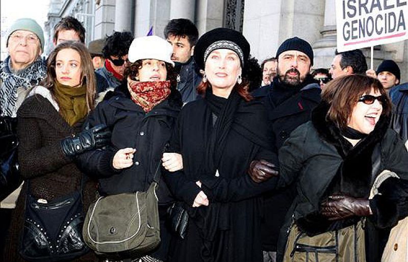 Miles de personas se manifiestan en Madrid contra la masacre en Gaza