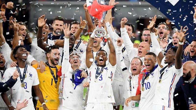 Una nueva remontada da a Francia la Liga de Naciones 2021 ante una valiente España