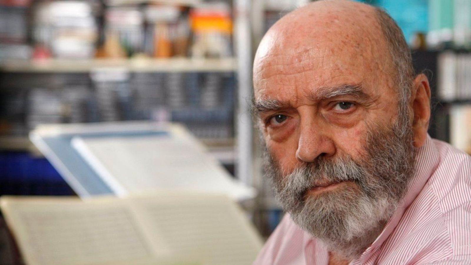 El compositor Luis de Pablo