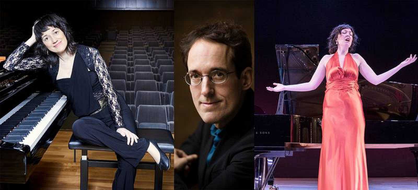 Noelia Rodiles, Pablo González y Laia Falcón