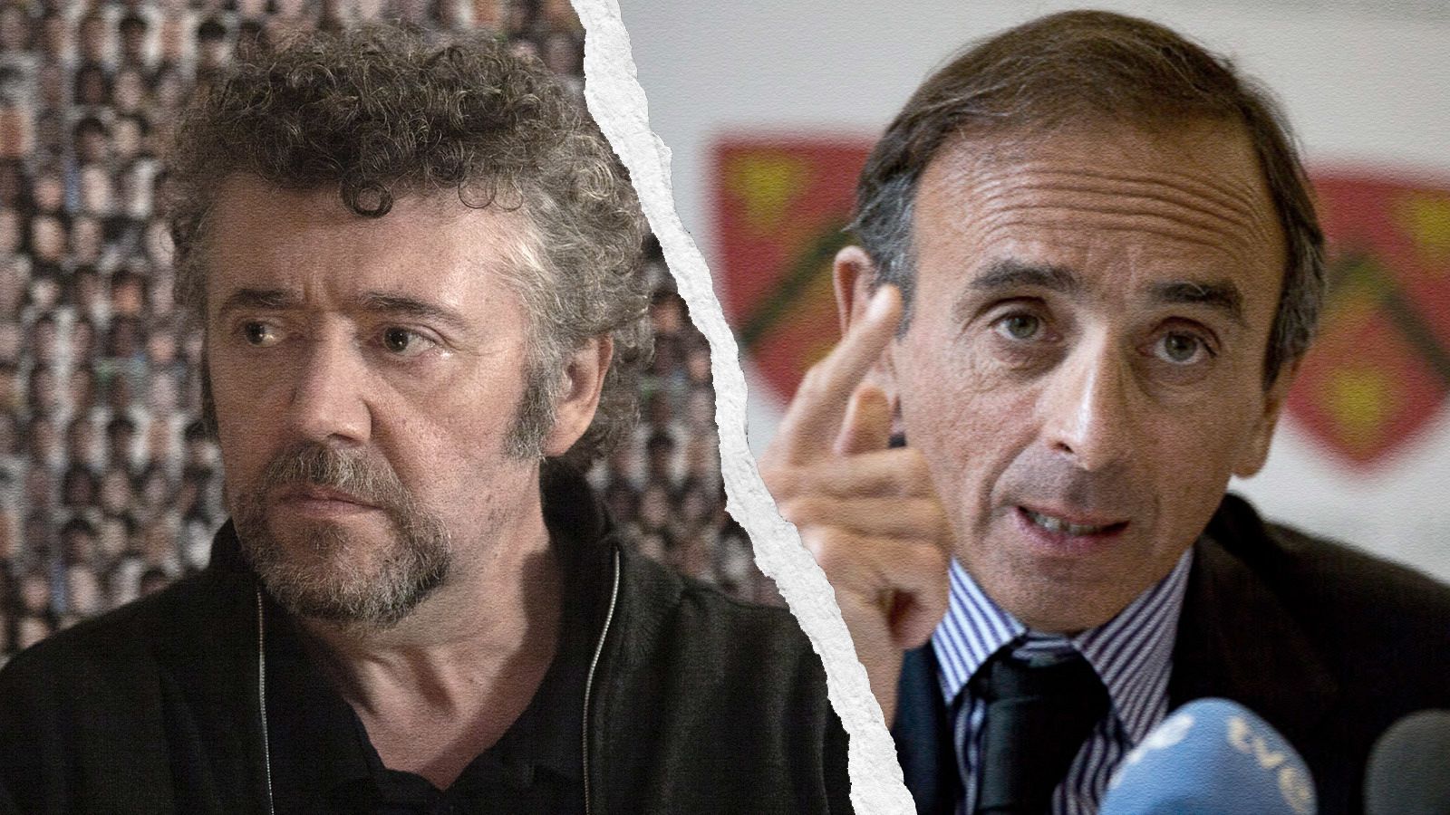 Mercier en 'Baron Noir' y Eric Zemmour