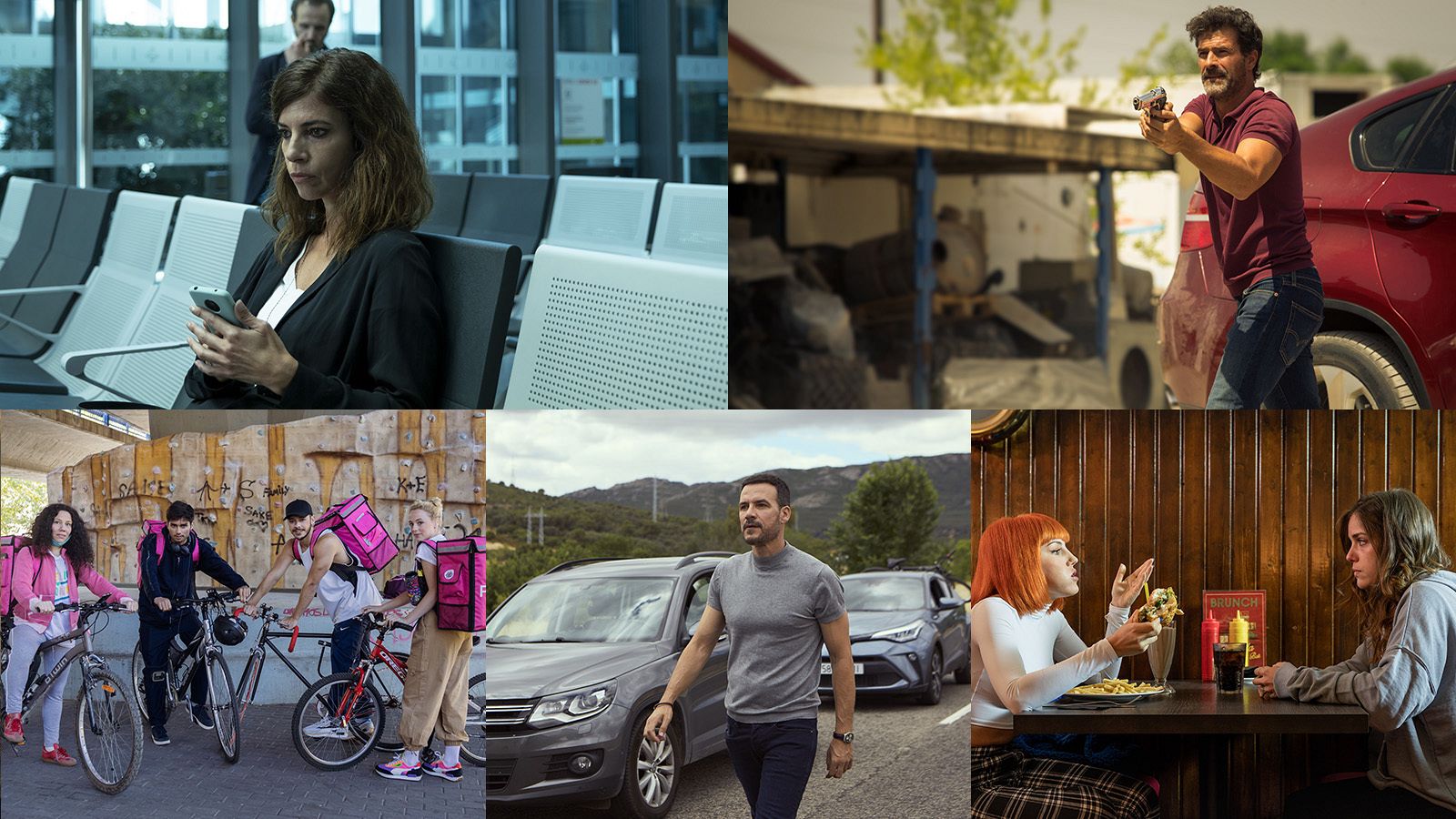 'Sequía', 'Ana Tramel. El Juego', 'HIT', 'Riders' e 'Yrreal'