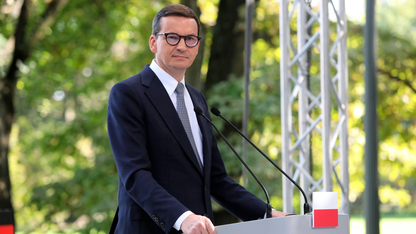 Primer ministro polaco Mateusz Morawiecki