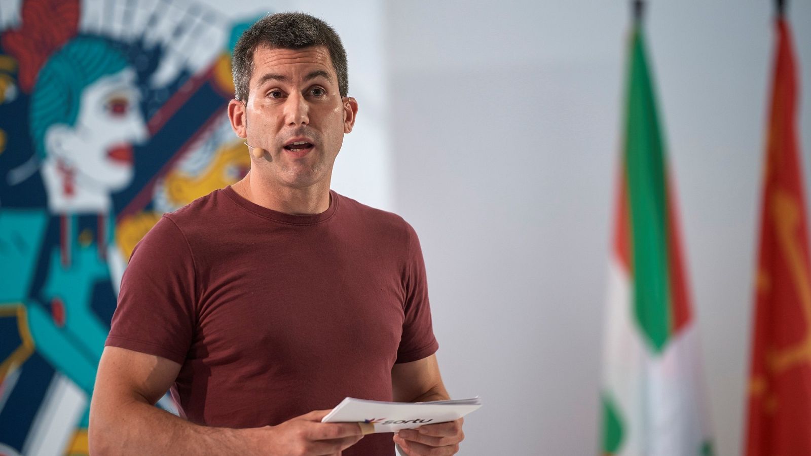 El secretario general de Sortu, Arkaitz Rodríguez