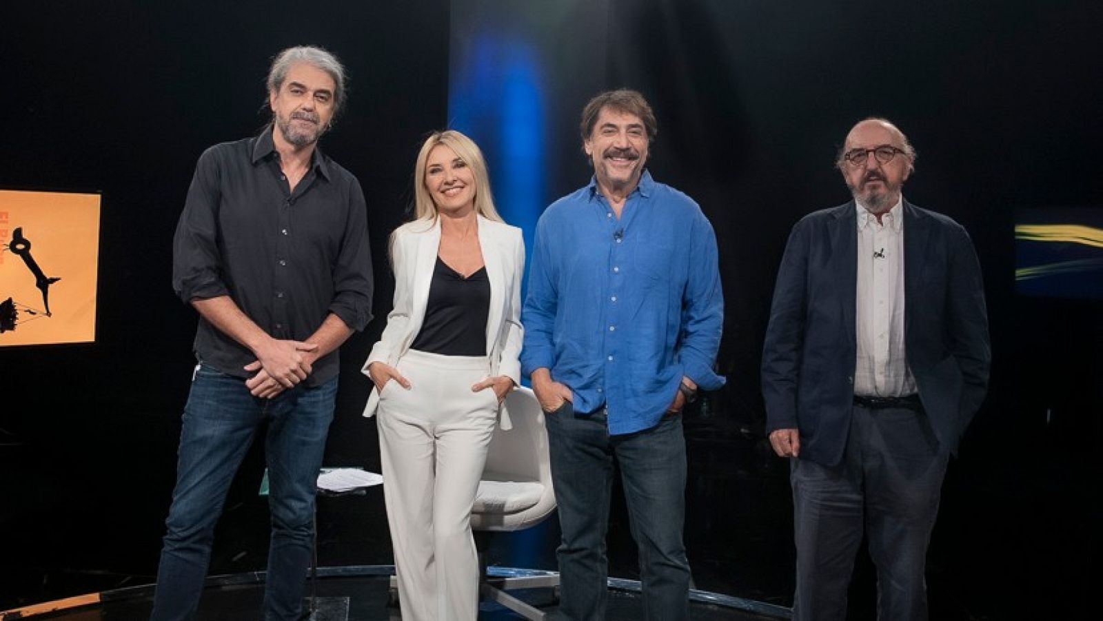 Fernando León de Aranoa, Cayetana Guillén Cuervo, Javier Bardem y Jaume Roures