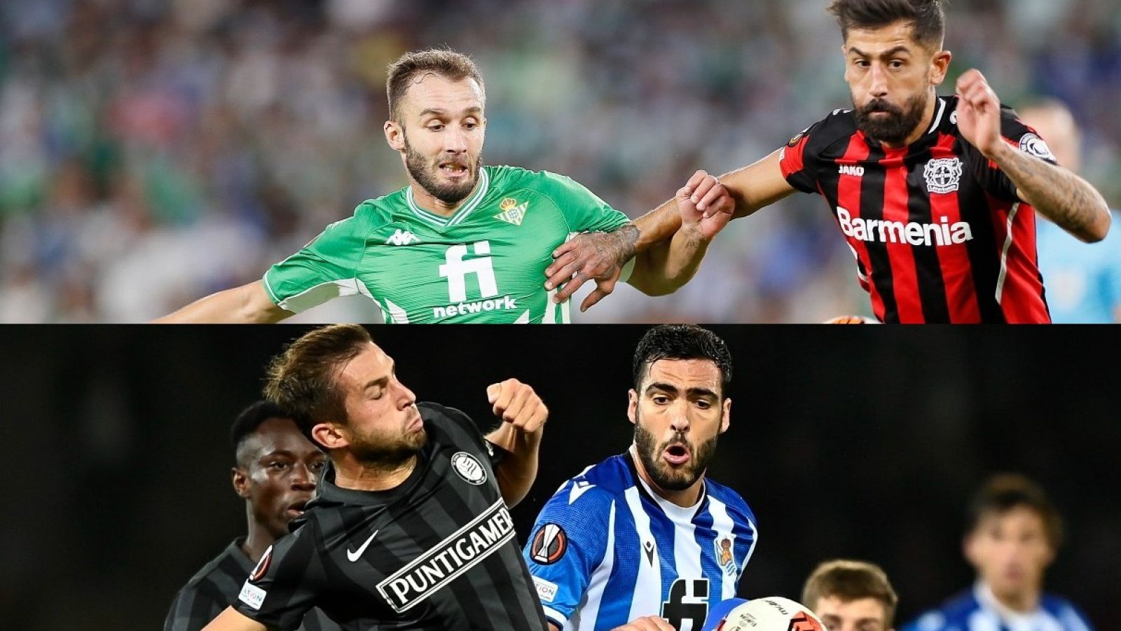 El Betis se mantiene firme y la Real Sociedad reacciona en Europa