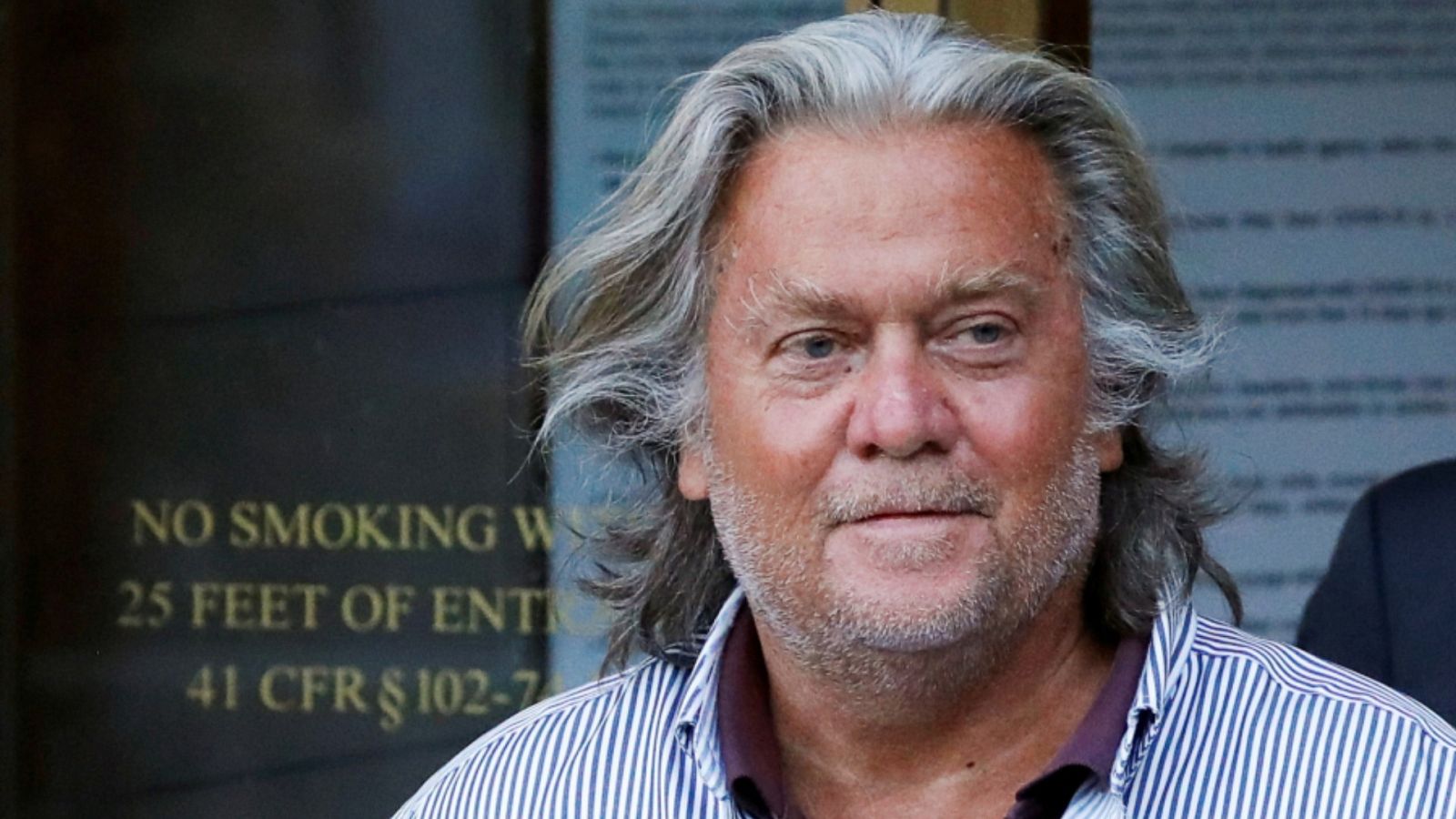 Steve Bannon en una imagen del 20 de agosto de 2020.