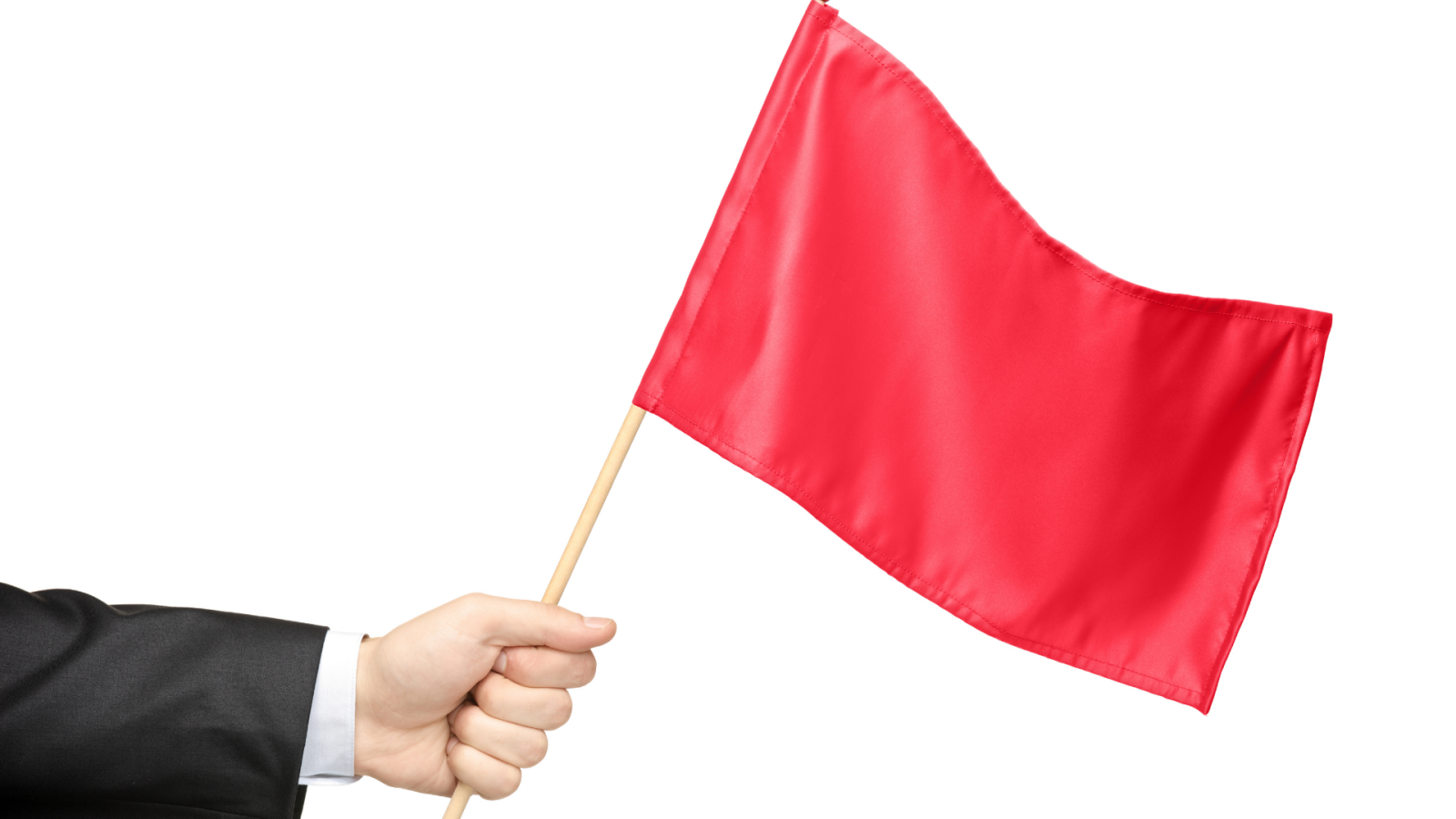 Las 'red flags' son advertencias de que esa relación no terminará bien