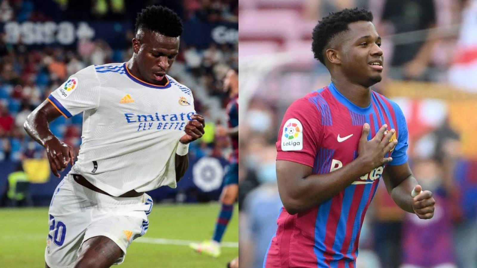 Vinícius Jr y Ansu Fati, los dos príncipes llamados a gobernar la próxima generación del 'Clásico'