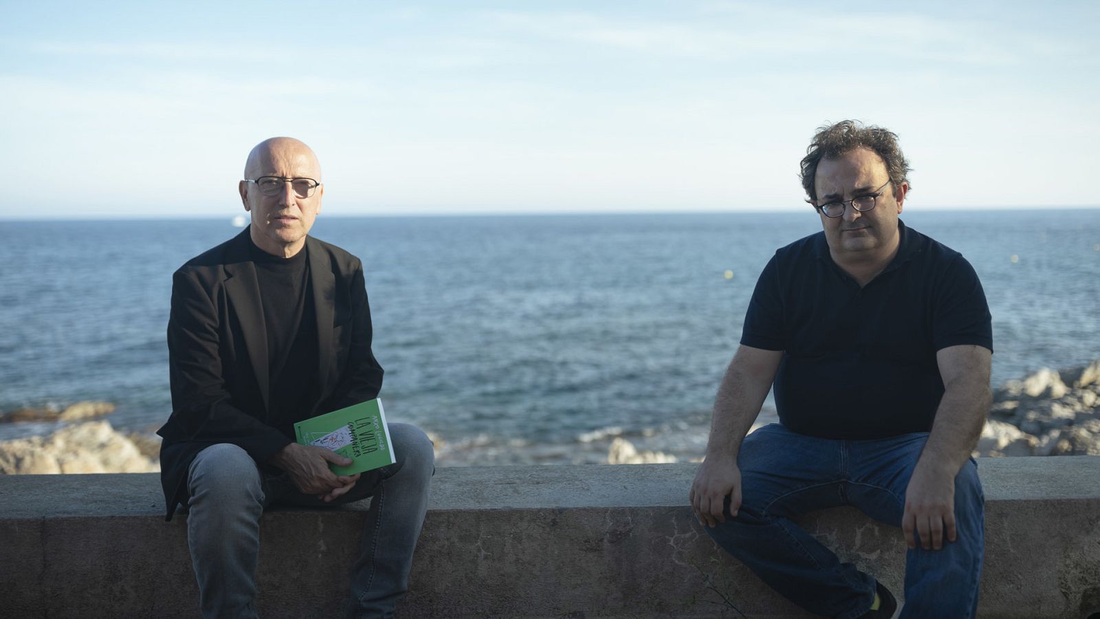 Óscar López con Anxo Lugilde