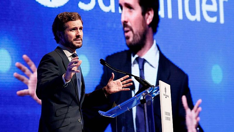 Casado se compromete a llegar "hasta el final" en la UE para mantener la reforma laboral de Rajoy