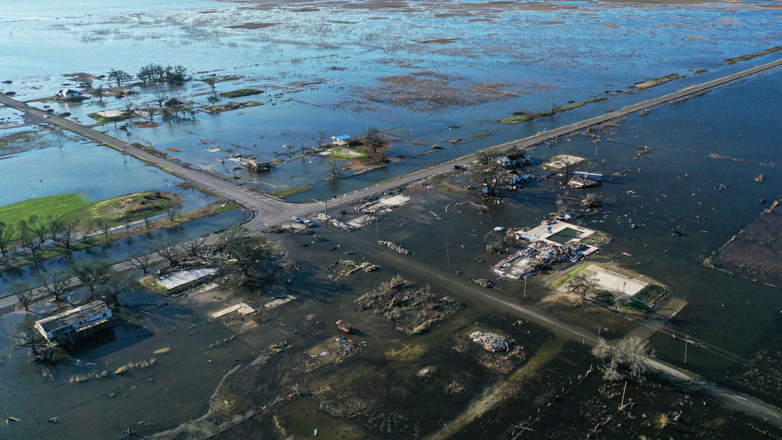 Inundación en el Golfo de Luisiana