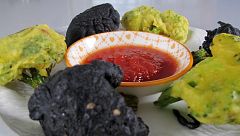 ¿Cómo se hace la tempura de verdura de colores?