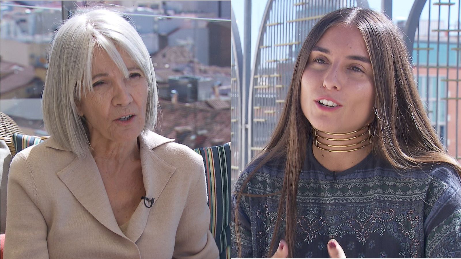 Camino Villa y Erea Louro, "instagramers" que se dirigen a un público de más edad