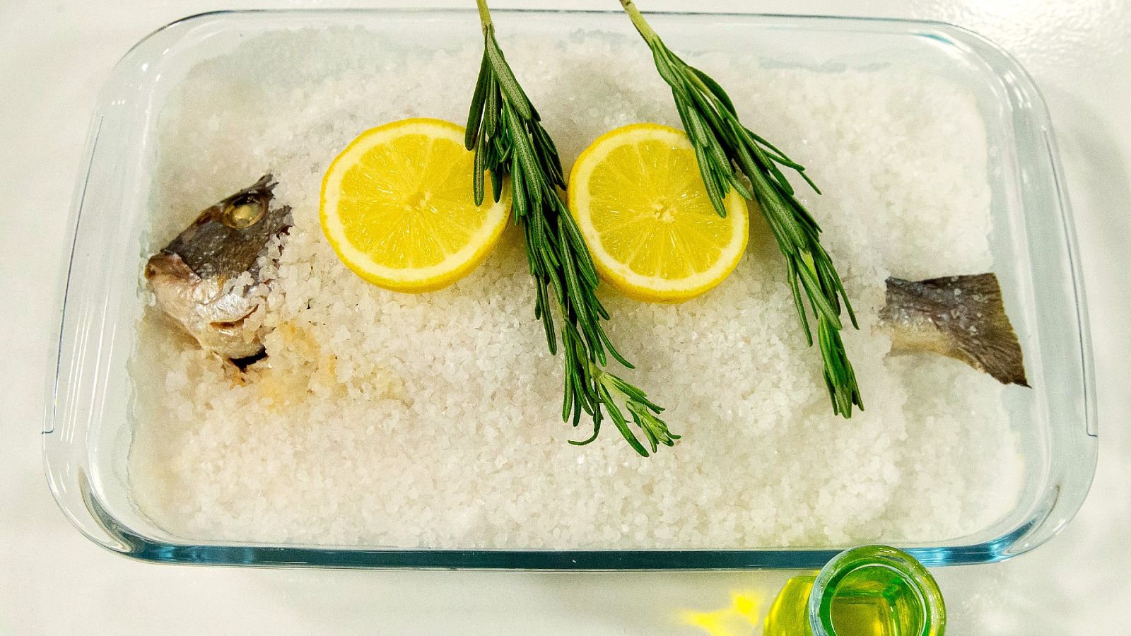 Dorada a la sal al estilo Saber Vivir