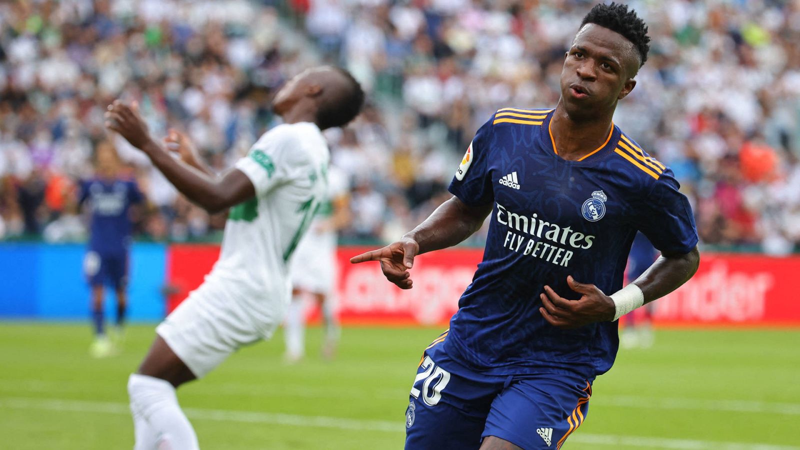 Vinicius, tras marcar al Elche