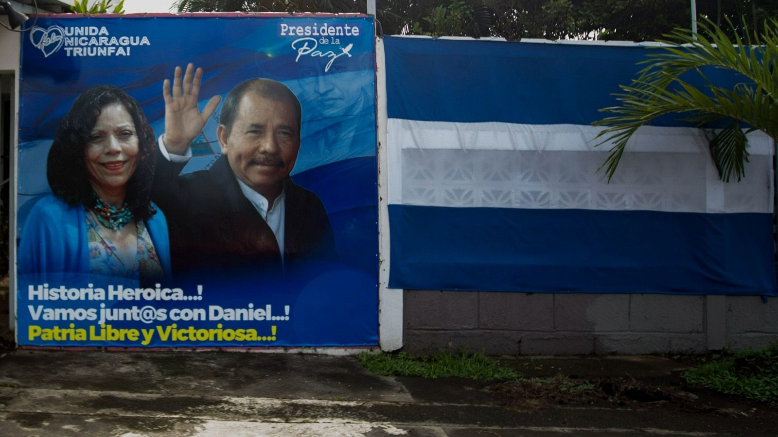 Cartel electoral de Daniel Ortega
