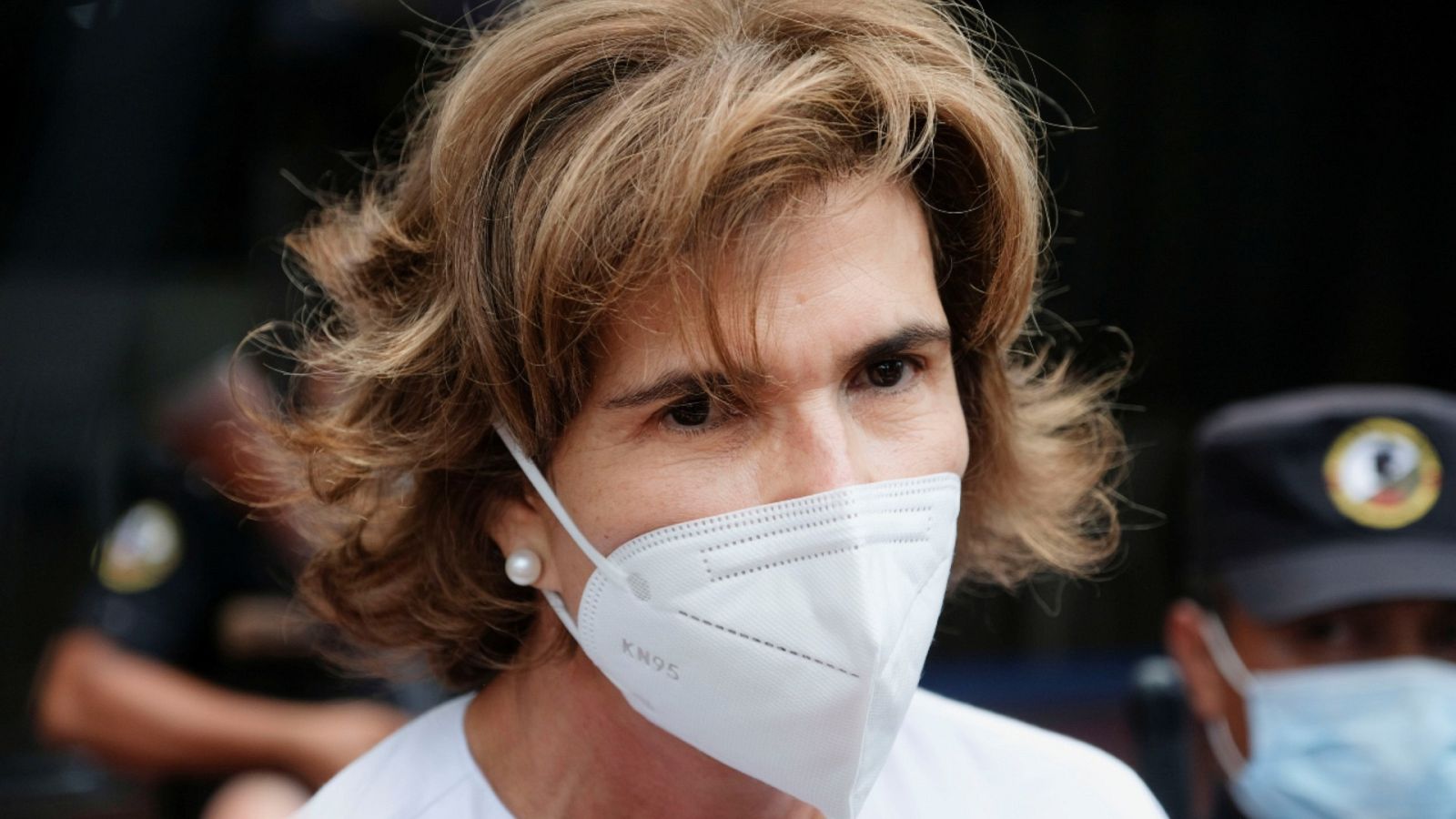 La aspirante a la presidencia de Nicaragua Cristiana Chamorro.