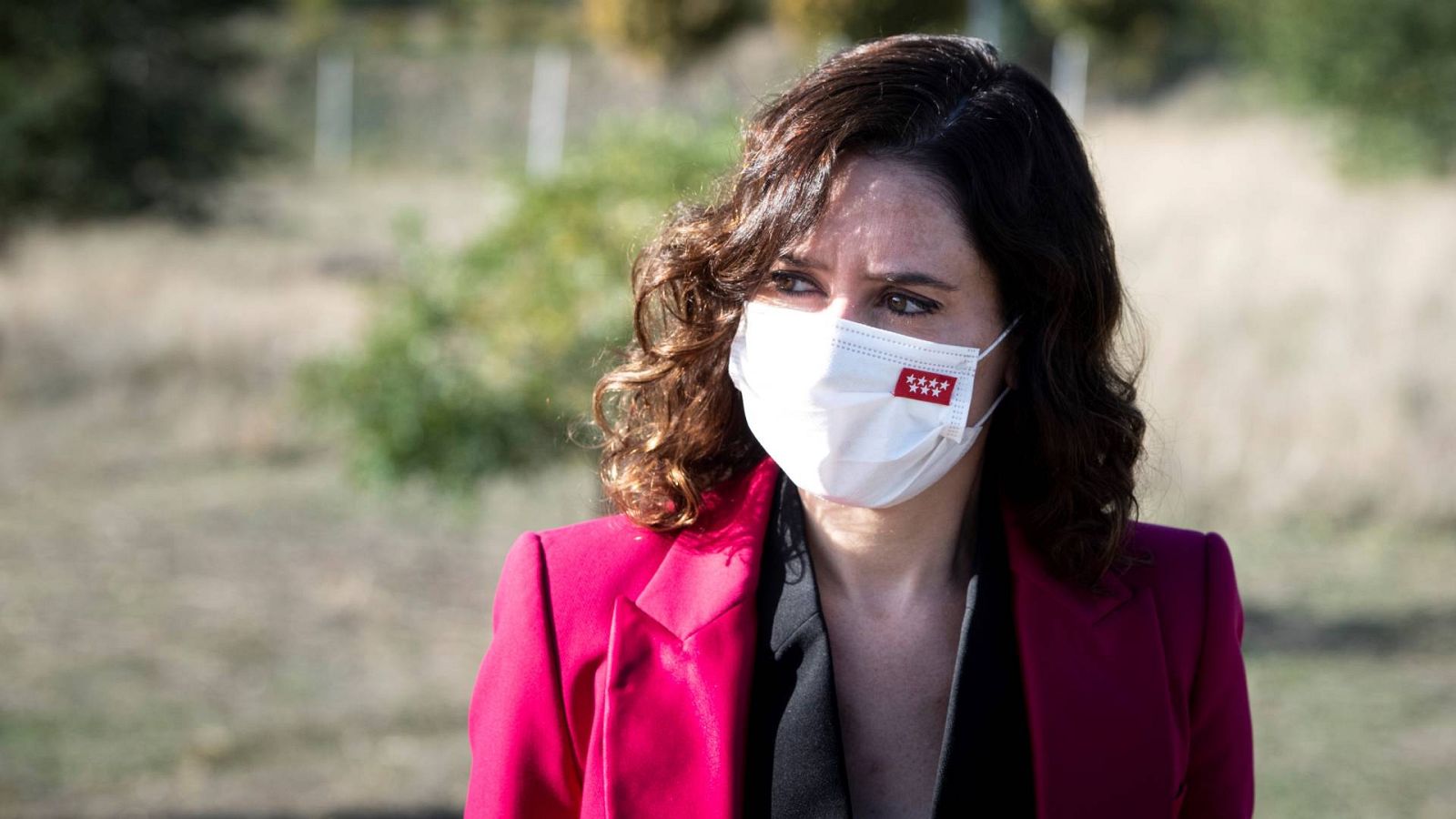 La presidenta de la Comunidad de Madrid, Isabel Díaz Ayuso, en un acto en Madrid la pasada semana