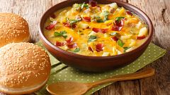 La sopa de cheeseburger existe y estamos en shock