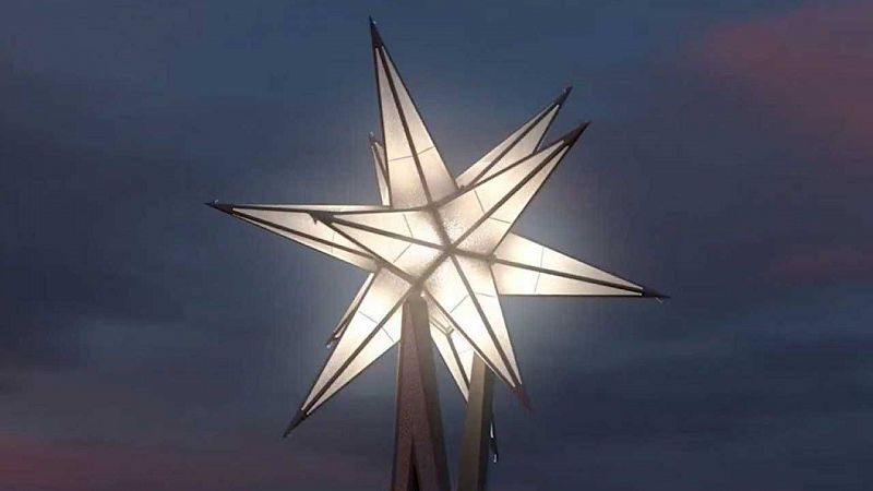 L'estel que corona la Torre de la Mare de Déu s'il·luminarà el 8 de desembre