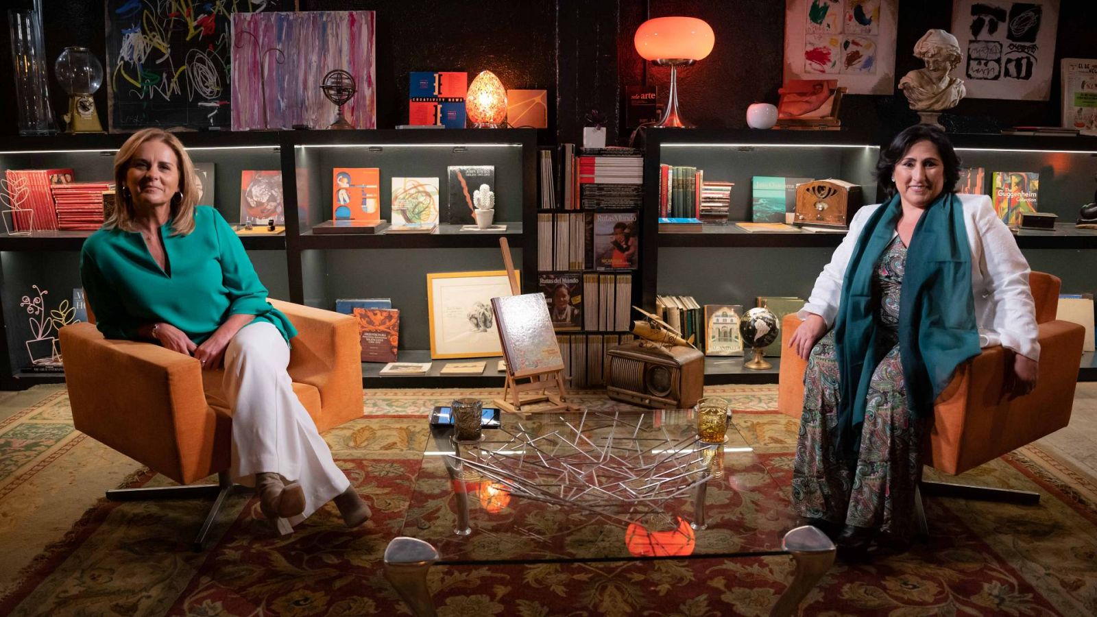 La soprano Begoña Alberdi i Anna Cler