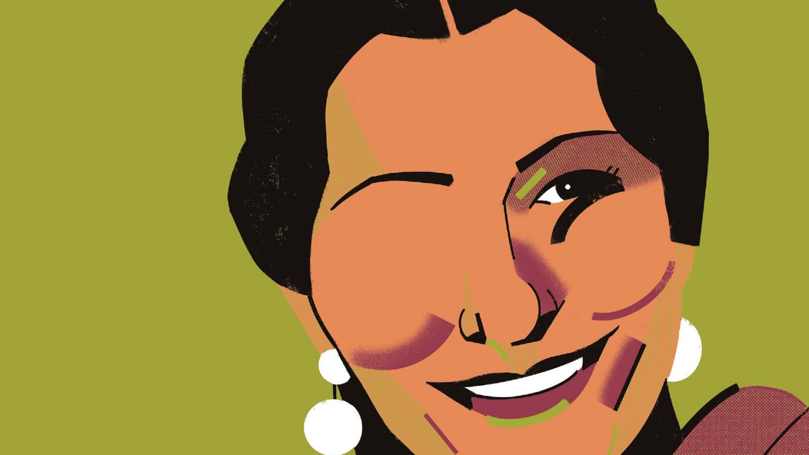 Detalle de la portada de 'Doña Concha. La rosa y la espina'