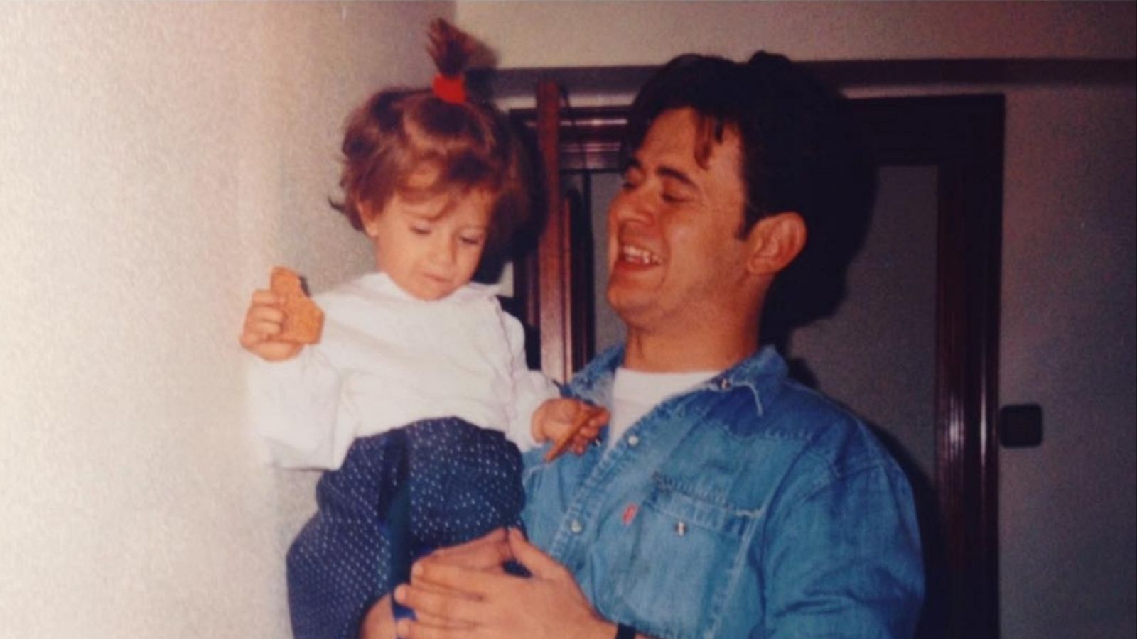 Miki Nadal y su sobrina y ahijada Adriana Nadal