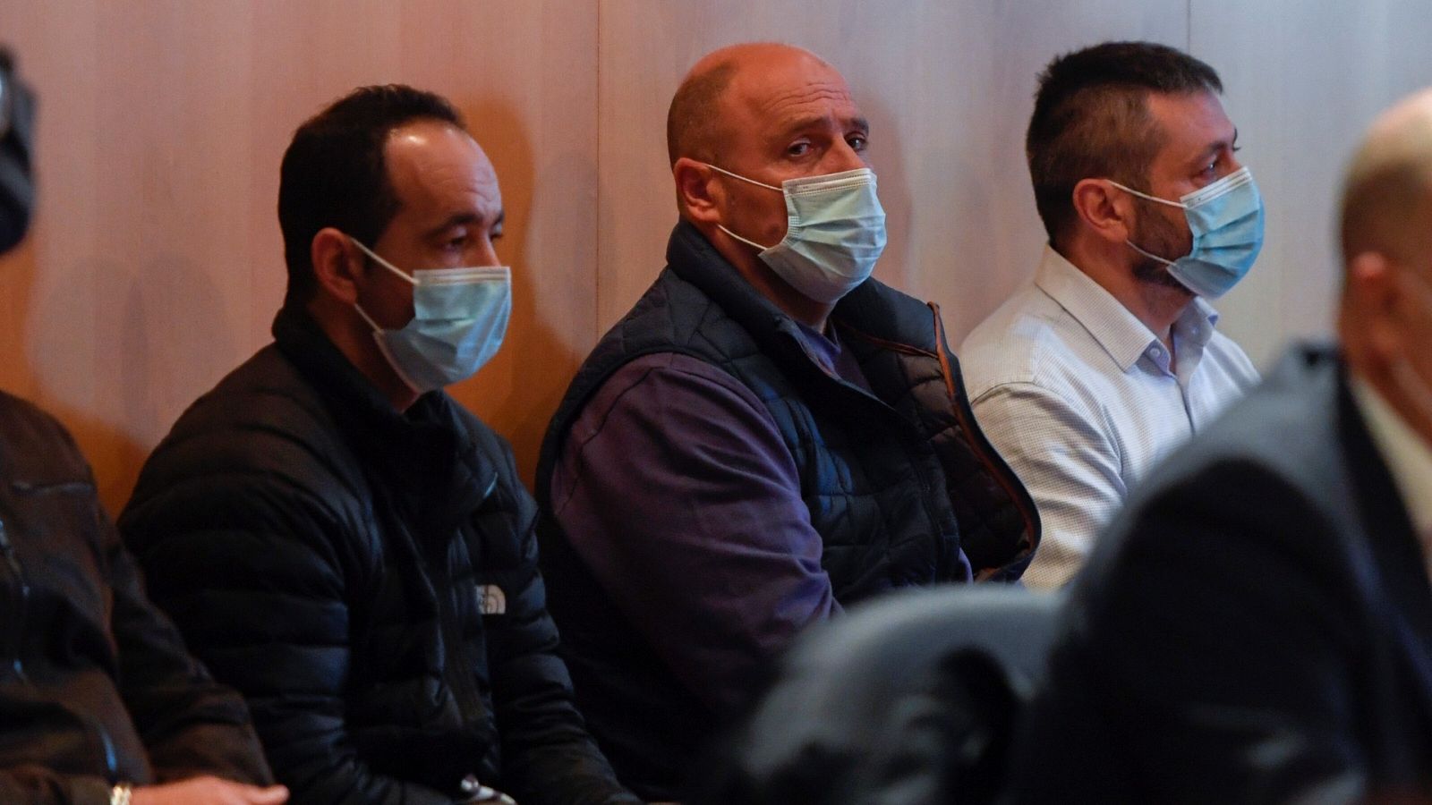 Banquillo de los acusados del asesinato del concejal de IU en Llanes