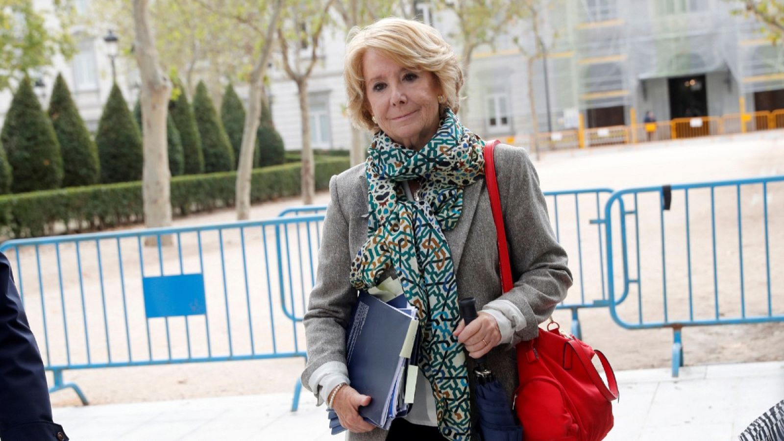 La expresidenta de la Comunidad de Madrid Esperanza Aguirre