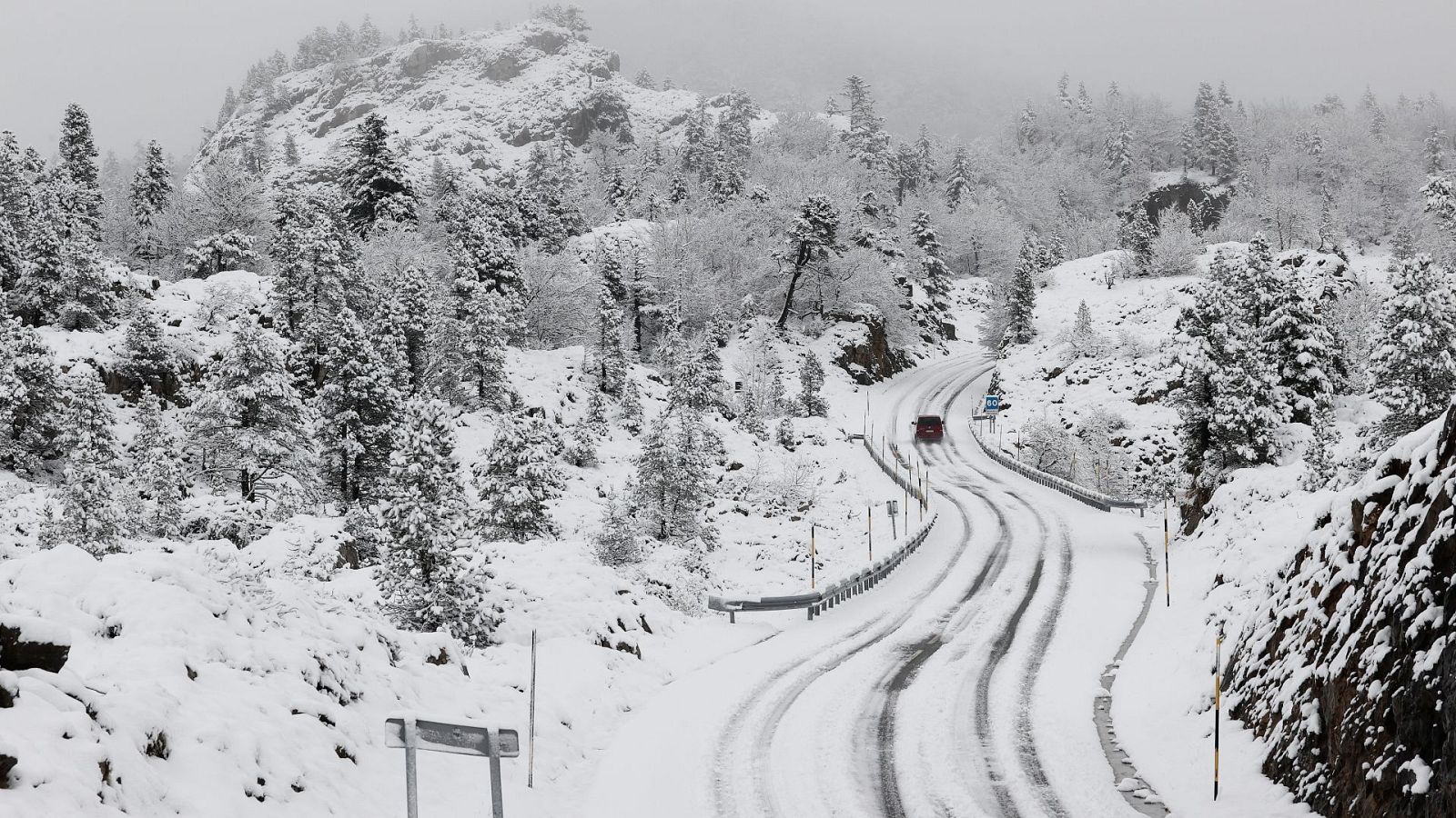 Nevadas en Navarra