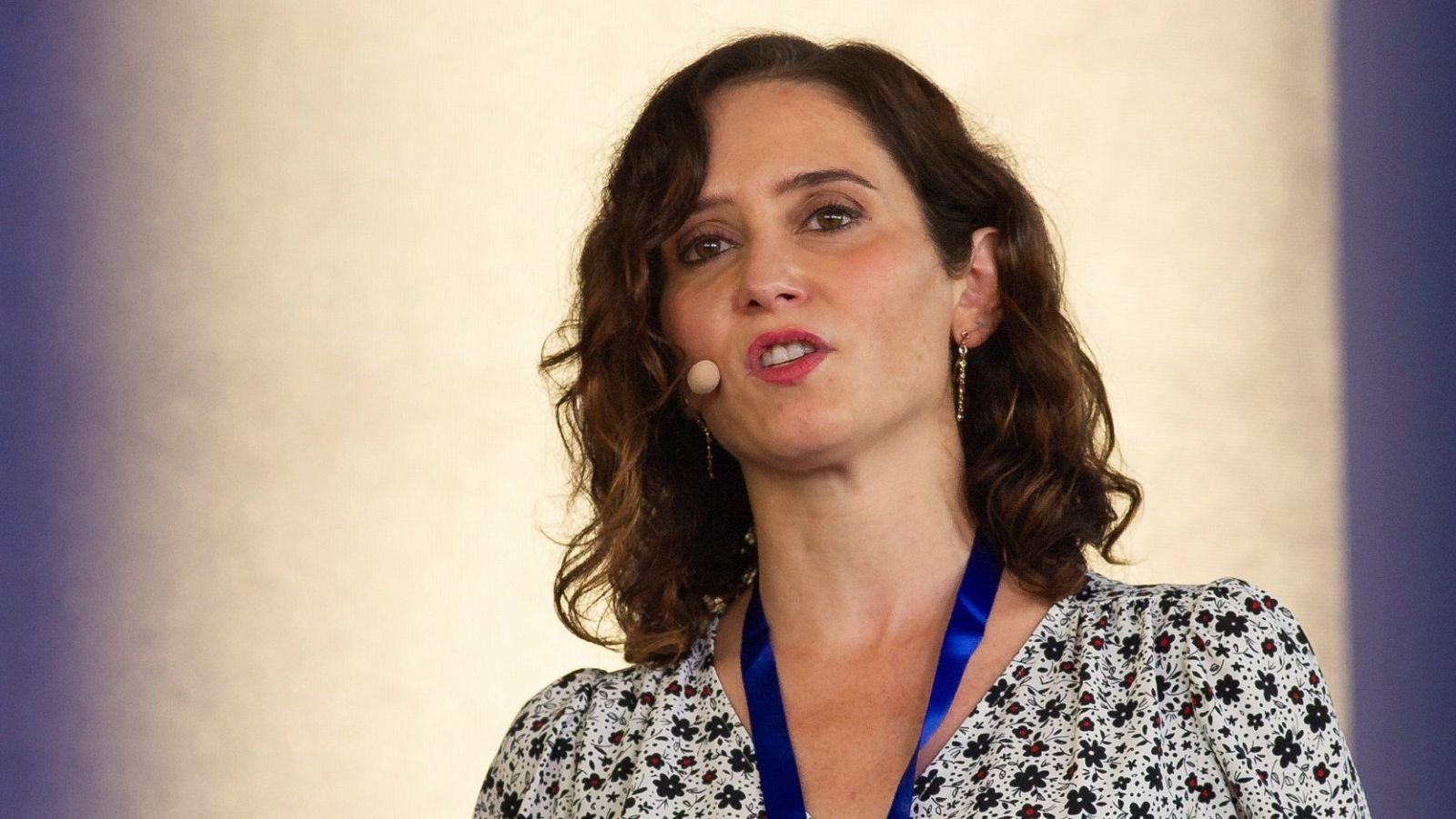 La presidenta de la Comunidad de Madrid, Isabel Díaz Ayuso