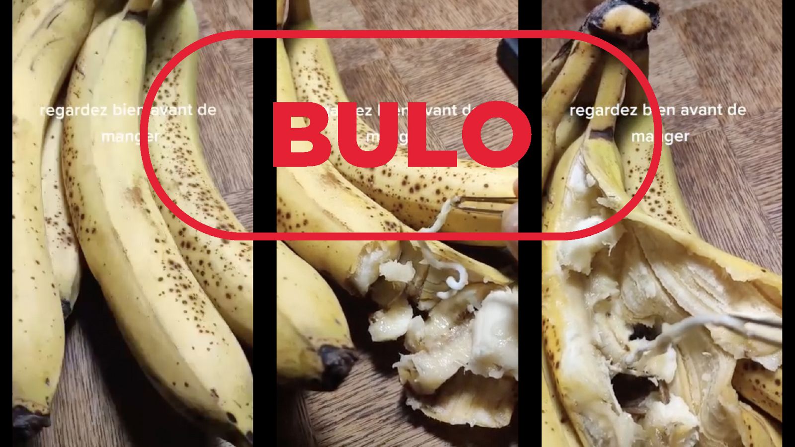 Un mensaje y un vídeo alarman en redes sobre una falsa partida de plátanos con Helicobacter que mata en 12 horas, pero es falso