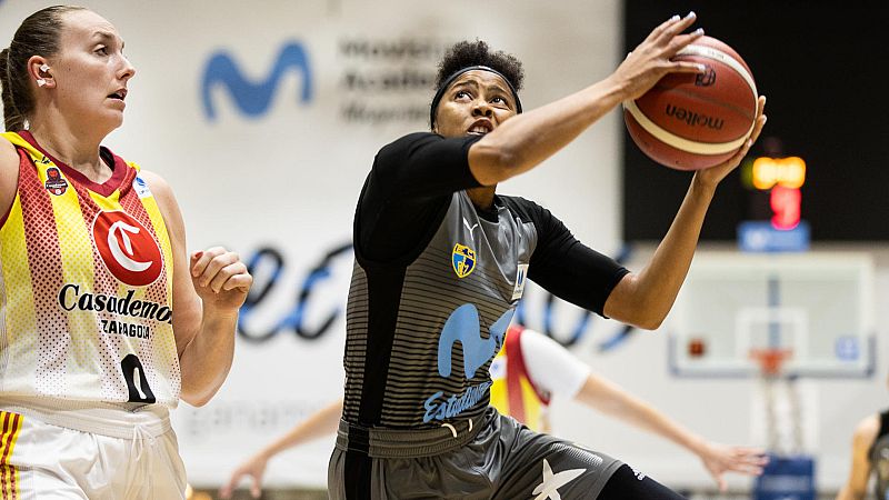 Estudiantes se lleva un igualado partido ante Zaragoza para tomar aire en la Liga femenina
