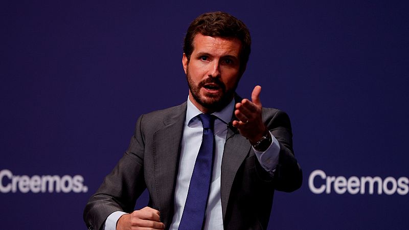 Casado acusa a Sánchez de "atacar la Transición" con la "inconstitucional" Ley de Memoria
