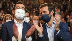 Casado reivindica un PP en el que "no caben los solistas" y avisa a Ayuso: "Esto no es un 'talent show'"