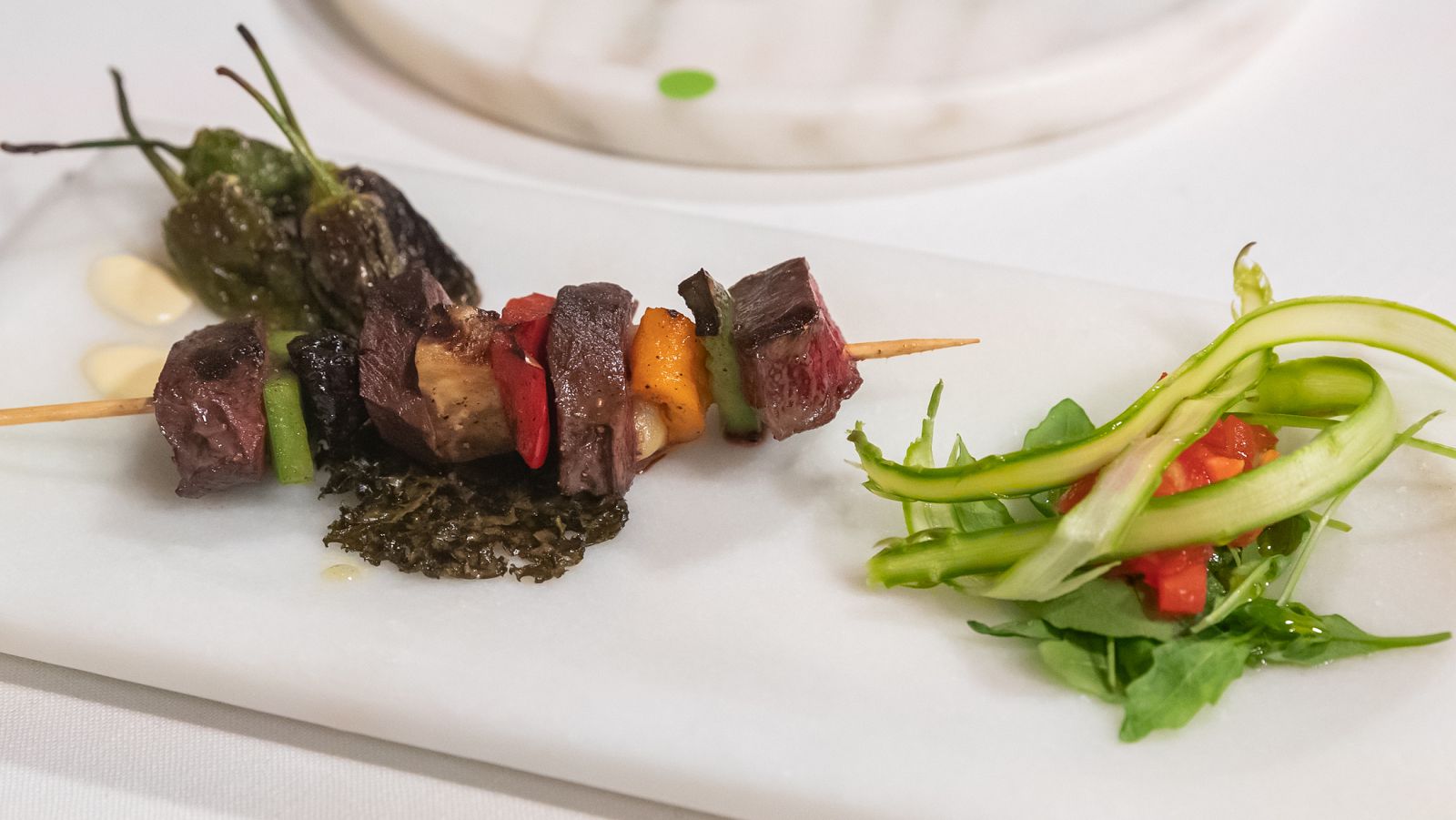 Receta de brochetas de corazón de ternera de Miki Nadal