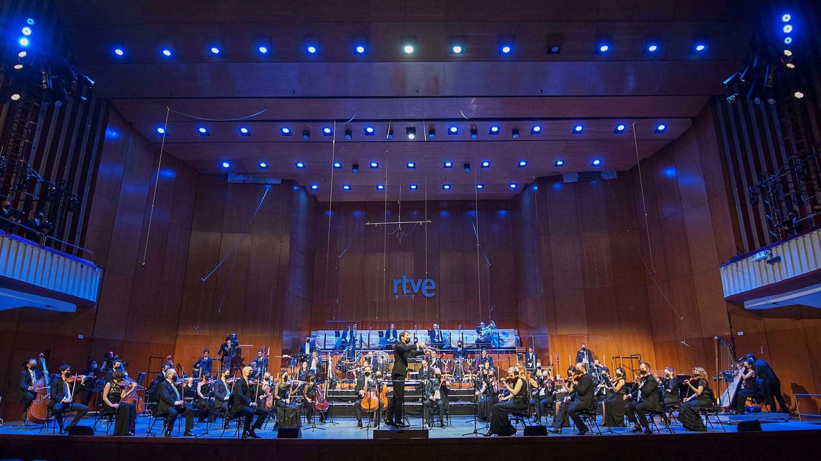 La Orquesta Sinfónica y Coro RTVE con el maestro Ignacio García-Vidal