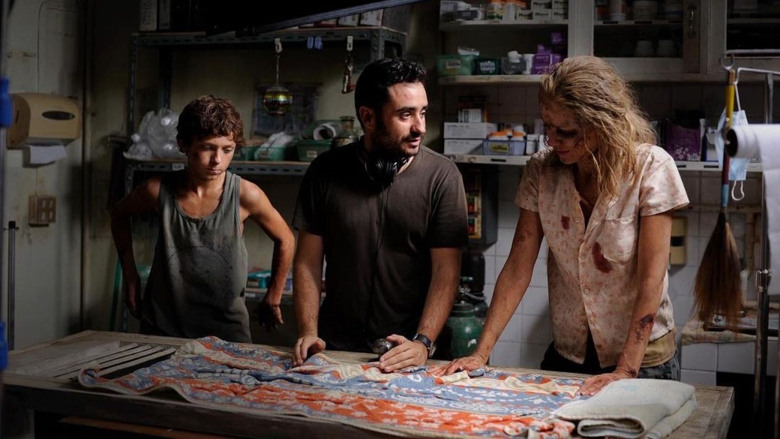 J. Bayona en el rodaje de 'Lo Imposible'