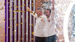 Juanma Castaño y Miki Nadal, ganadores de MasterChef ¡hacen historia!