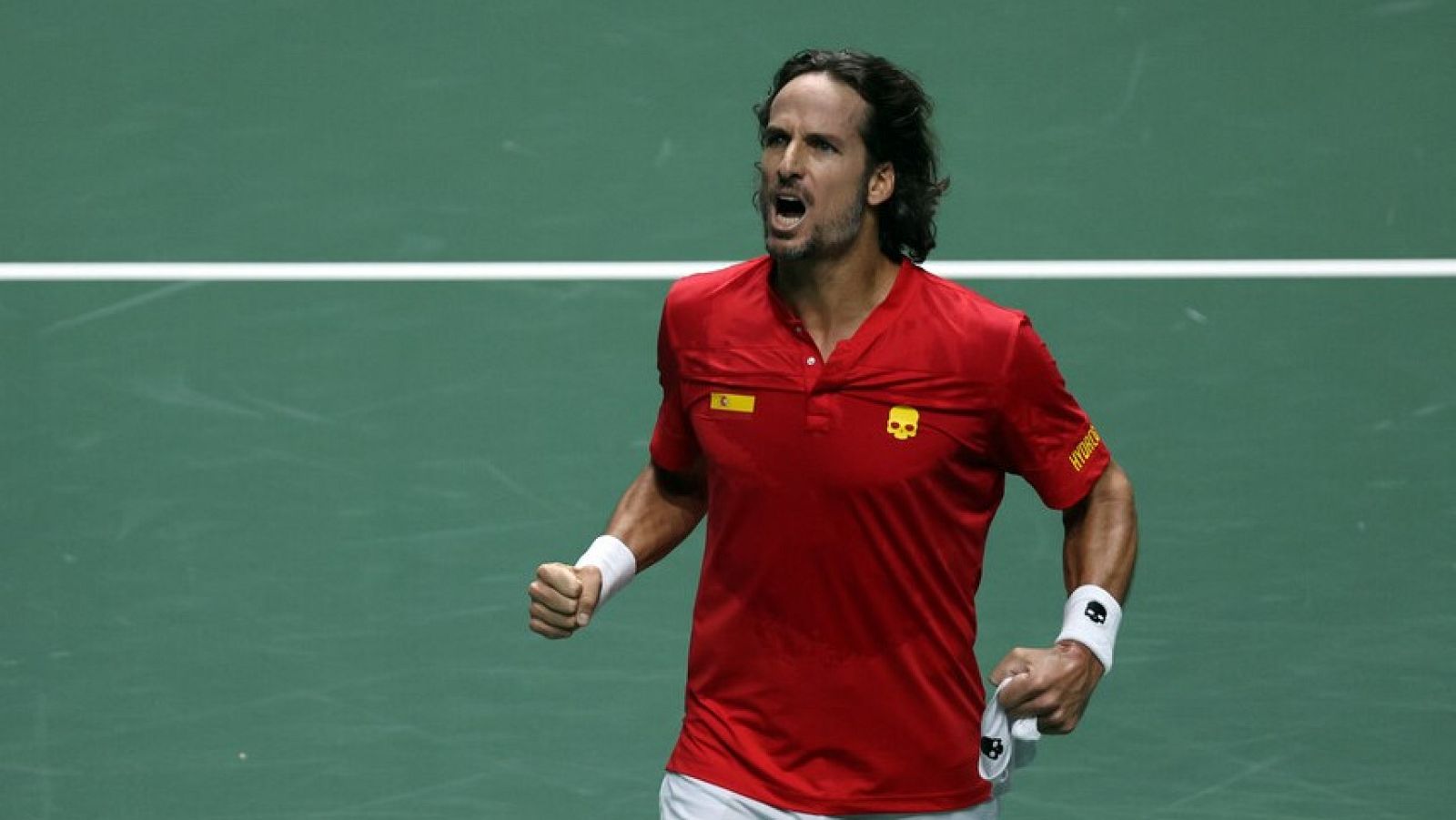 Feliciano López da el primer punto a España ante Ecuador en las Finales de la Copa Davis