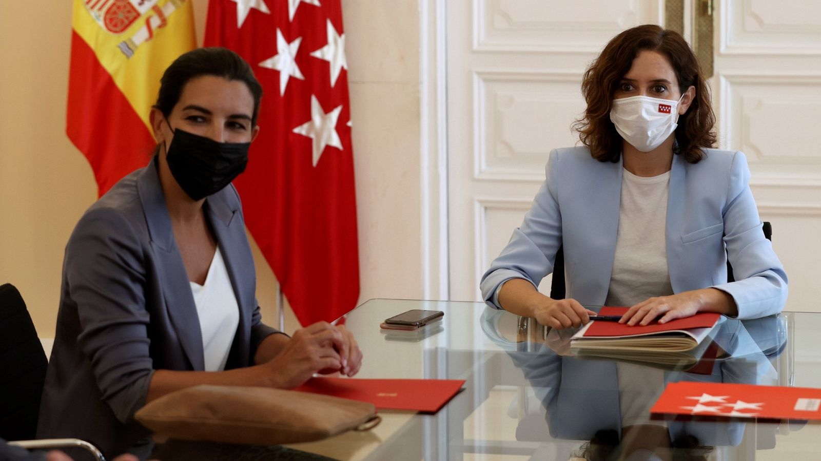 Isabel Díaz Ayuso y Rocío Monasterio