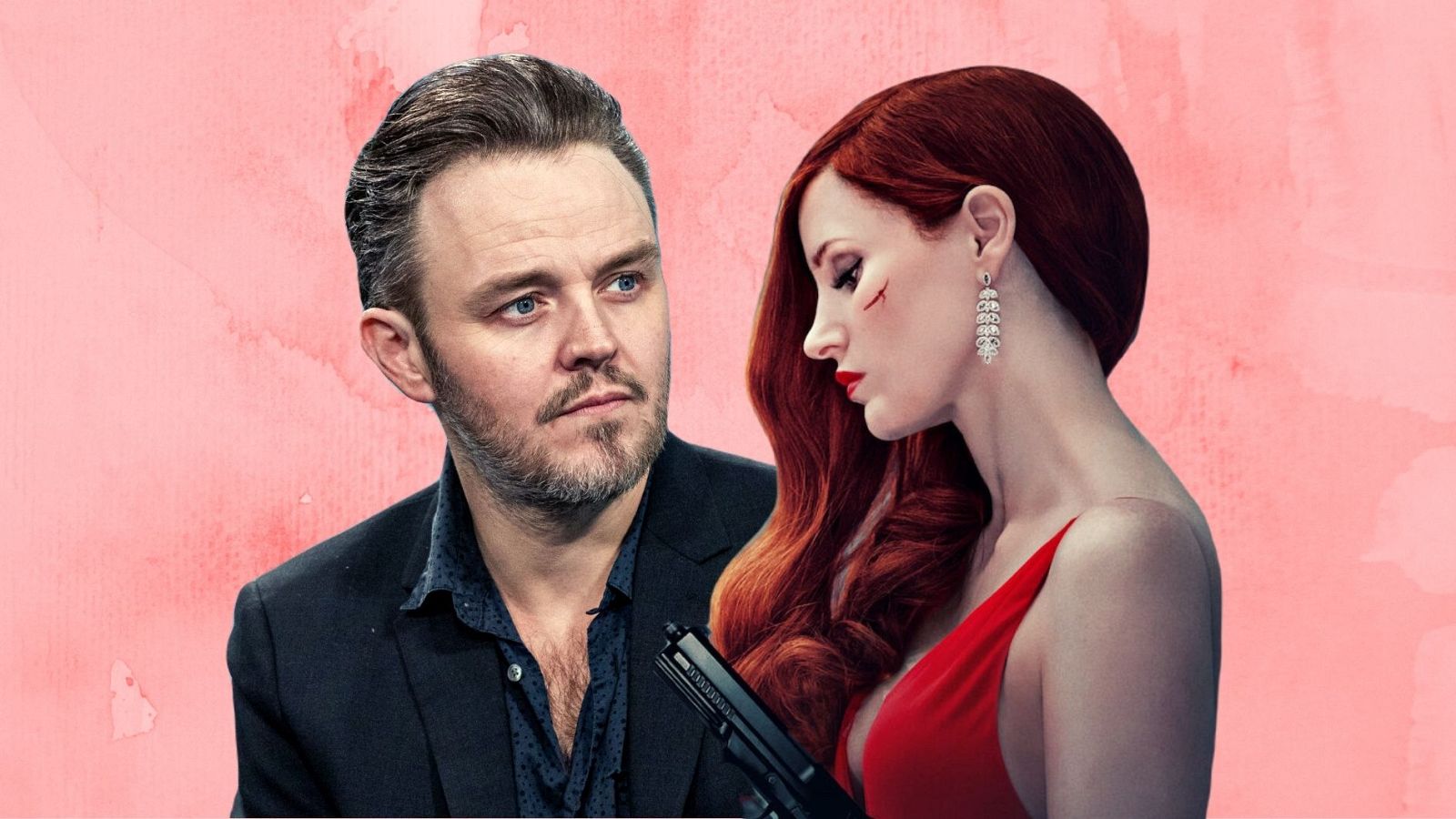 Matthew Newton y Jessica Chastain en 'Ava'