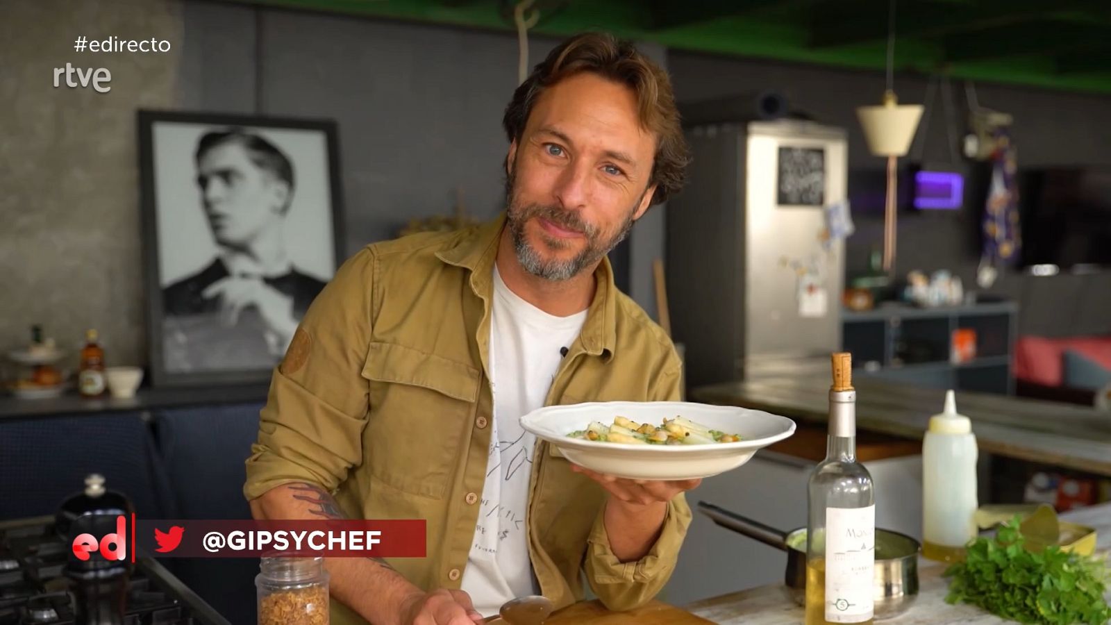 Receta de arroz con berberechos en salsa verde al estilo Gipsy Chef