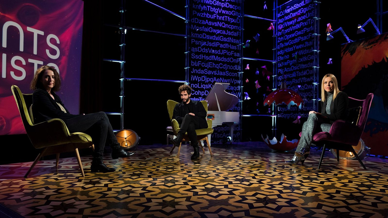 Nuria Giménez Lorang, Adriano Galante i Tània Sarrias