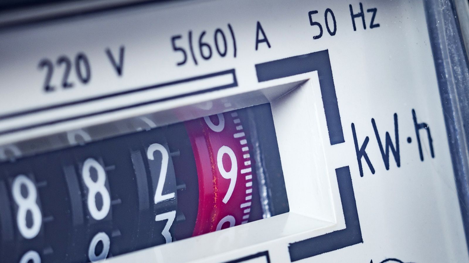 Un contador eléctrico