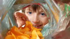 ¿Qué es el aire de las bolsas de patatas fritas y ensaladas?