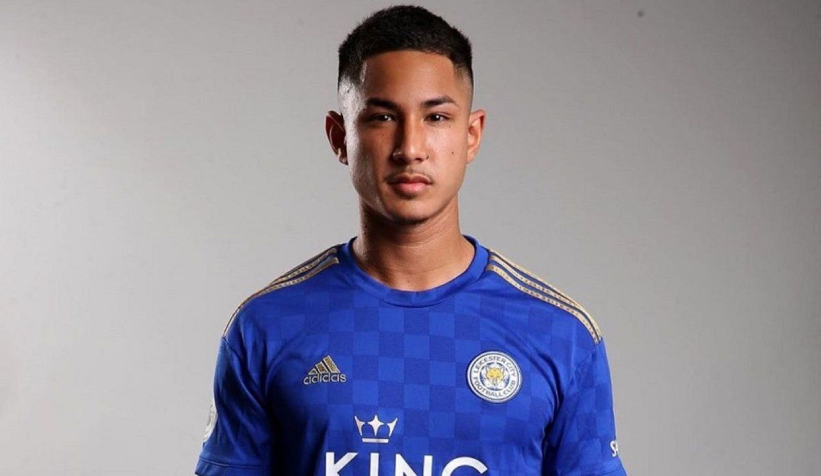 ctv-nd6-Imagen de Faiq Bolkiah con el Leicester inglés.